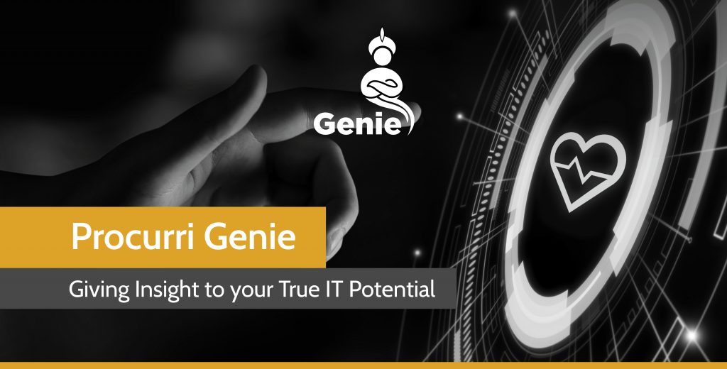 A header image for the Procurri Genie product.